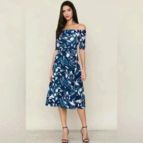 YUMI Kim Floral Off the Shoulder Dress Size‎ XS - Picture 1 of 10